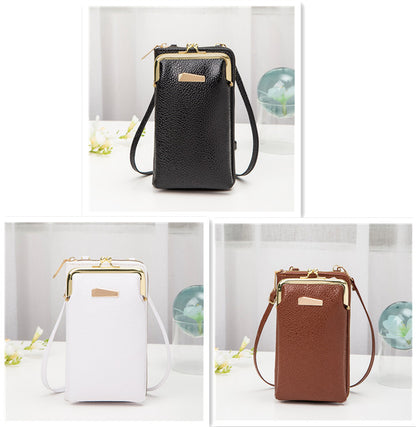 Double Layered Crossbody Bag, Vertical Style