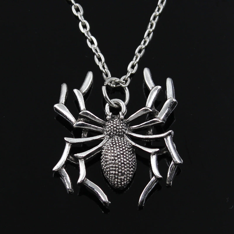 Vintage Style Spider Necklace Pendant