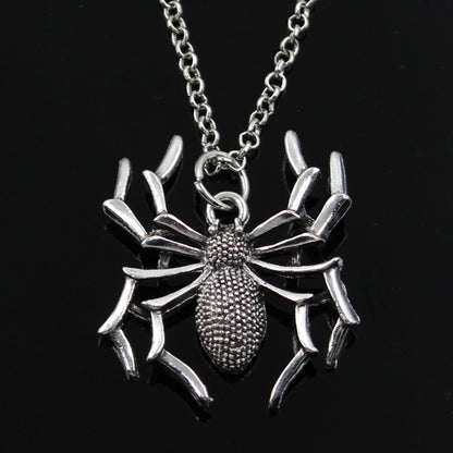 Vintage Style Spider Necklace Pendant