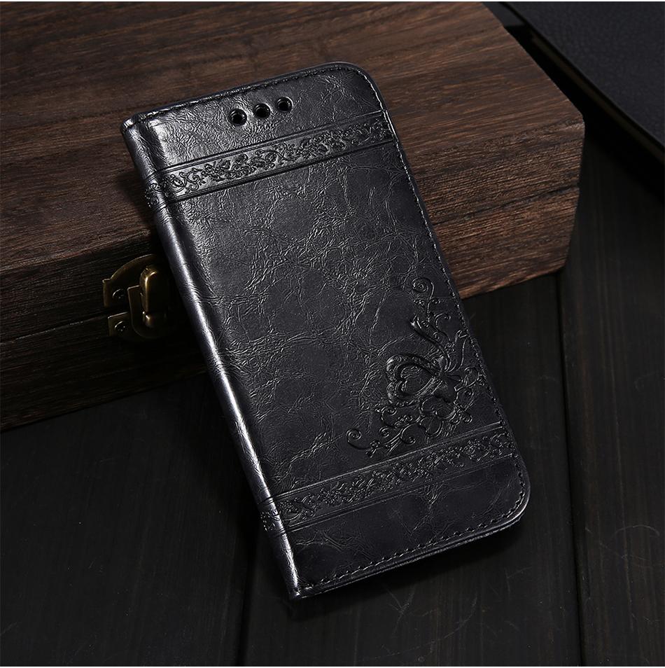 Apple, Luxury Retro Leather Cover Flip Case For iPhone/ Samsung Galaxy