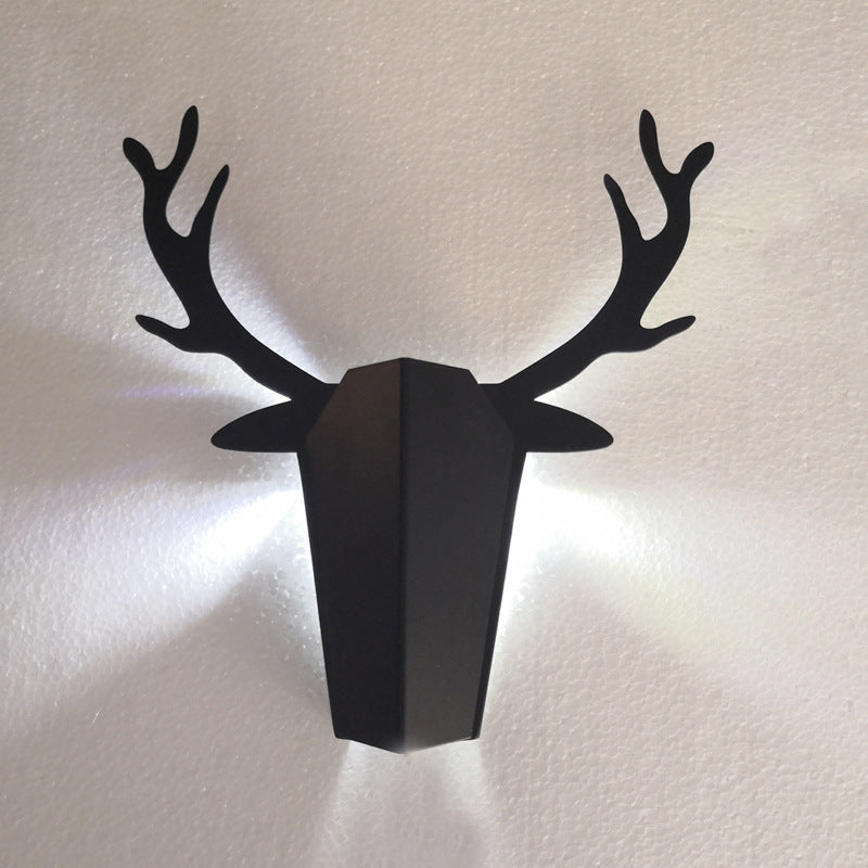 Decorative living room wall lamp Deer