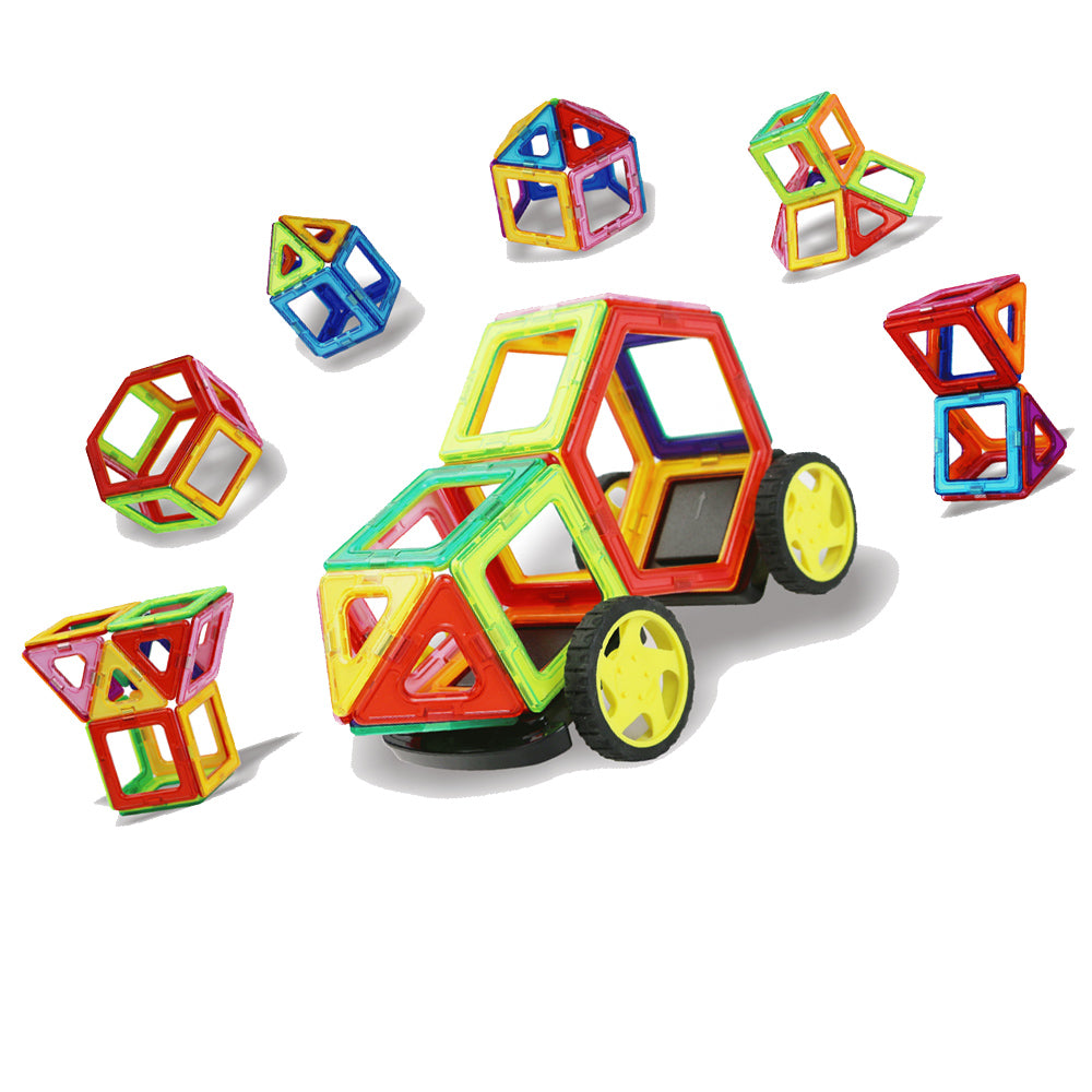 Large Size Magnetic Designer Set, Building Construction Toy Set, Magnet, Educational Toys for Kids