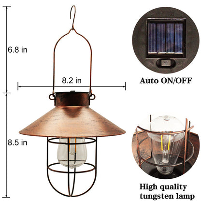 Outdoor Hanging Waterproof Solar Light Lantern