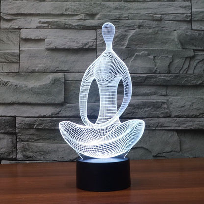 Acrylic Sculpture with 3D LED Lighting