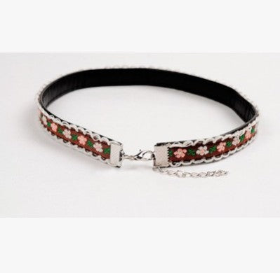 Embroidery  Bohemia Choker Necklace