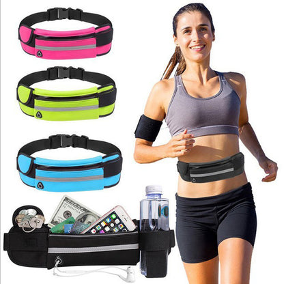 Fitness Waist Bag: Slim Running Belt for Hiking, Cycling, Workout, and Sports