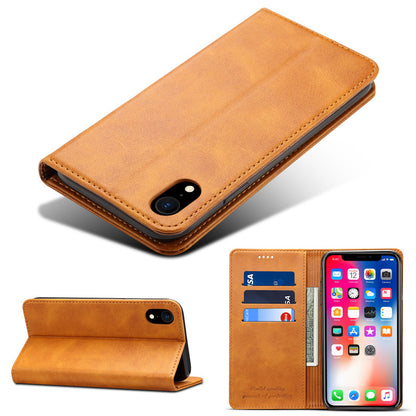 Retro Calfskin Phone Holster Flip Protective Cover