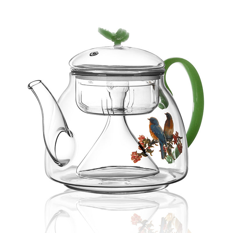 Heat Resistant Glass Teapot