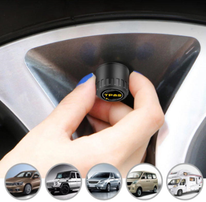 Wireless Tire Pressure Monitoring System TPMS Automobile Tire Pressure Detector