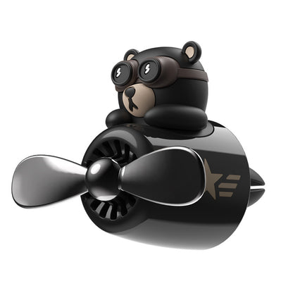 Aviator Bears: Car Air Outlet Aromatherapy Ornaments