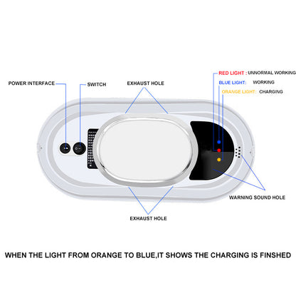 Intelligent Window Cleaning Robot - Robot Cleaner Electric Remote Control Glass Cleaning Robot