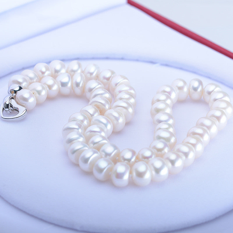 New Round Ball Freshwater Pearl Necklace