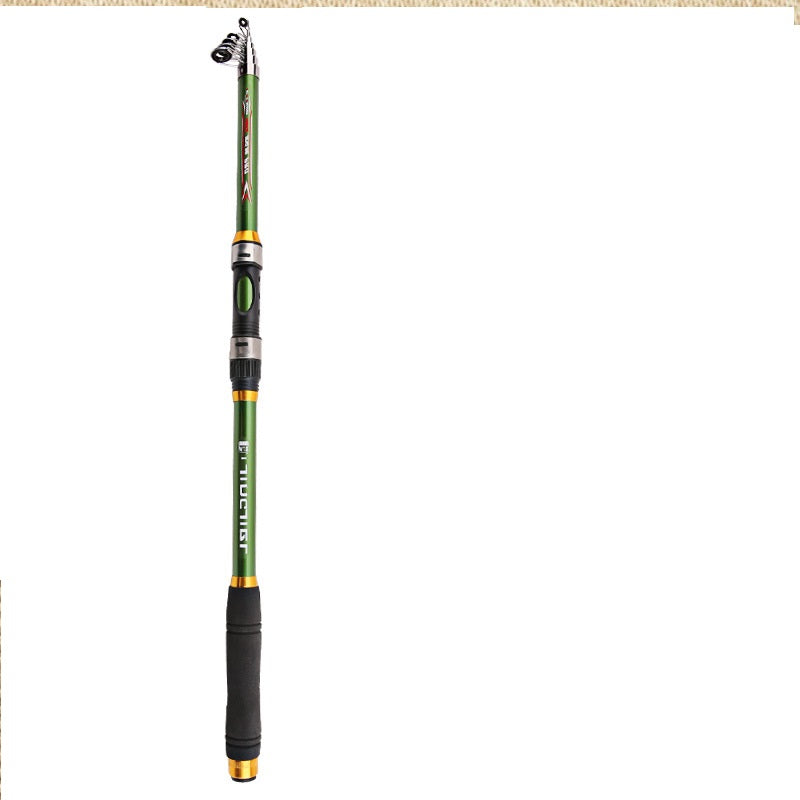 Telescopic Carp Fishing Rod: 2.1M - 3.6M, FRP Carbon Fiber, Feeder Design