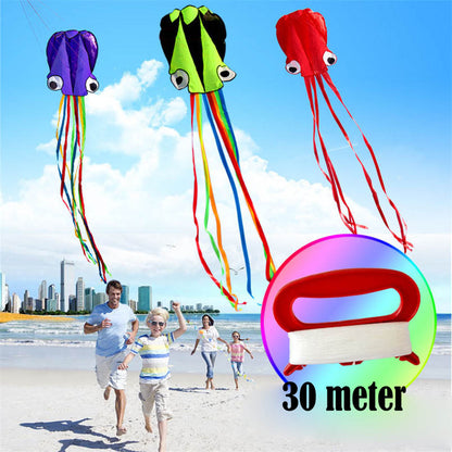 3D 4M Large Octopus Kite entertaining outdoor toy