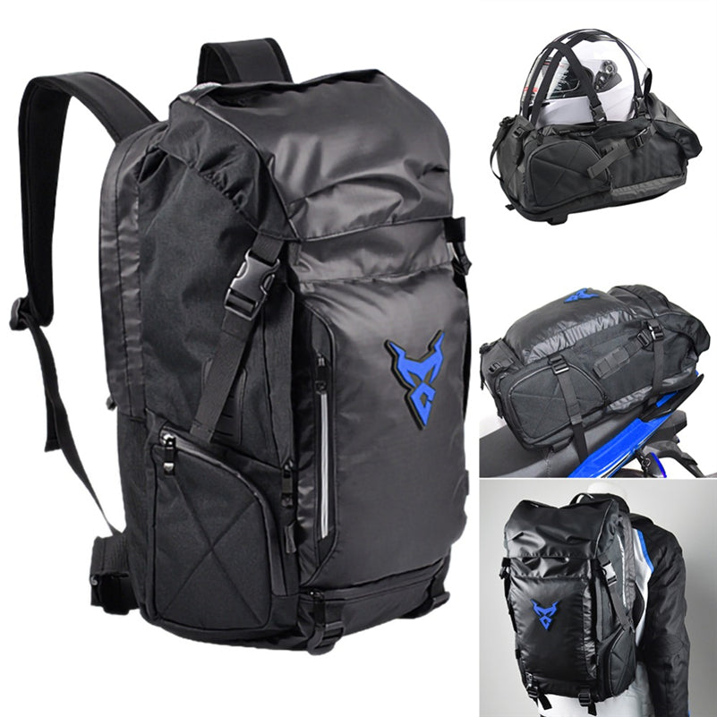 Multifunctional motorcycle backpack