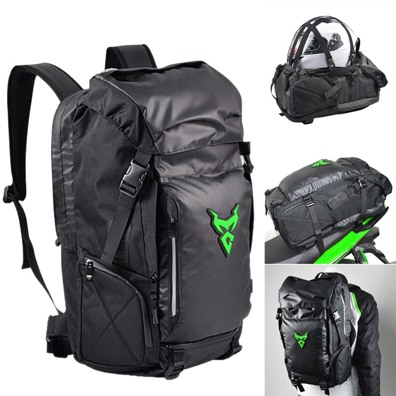 Multifunctional motorcycle backpack