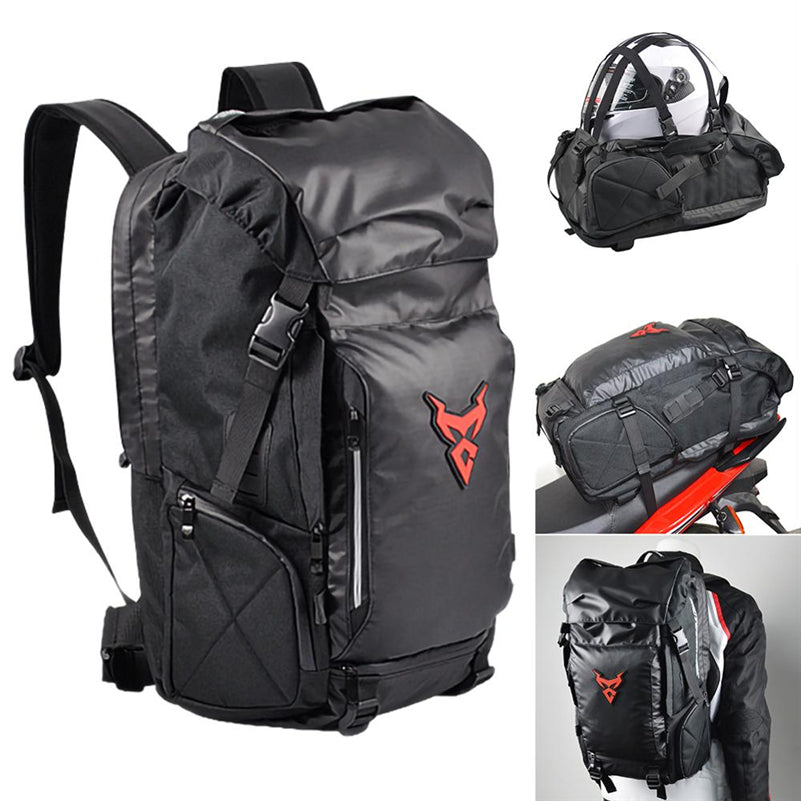 Multifunctional motorcycle backpack