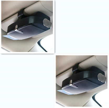 Car Glasses Case: Sun Visor Clip for Bills and Eyeglasses