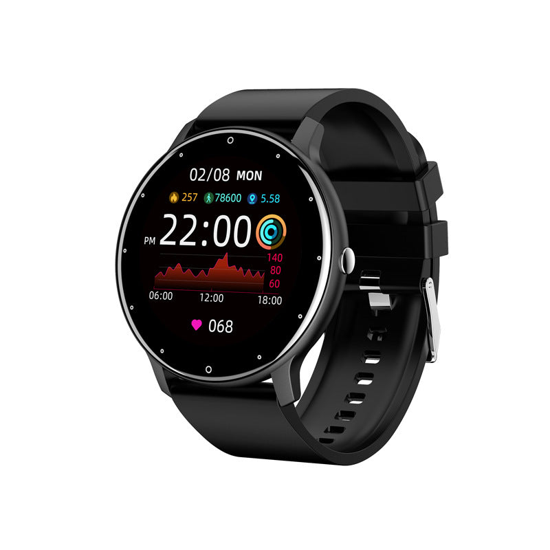 Sports Watch with Weather Forecast, Heart Rate & Blood Pressure Monitoring.