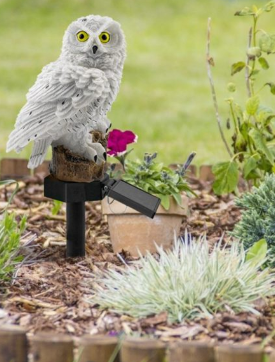 Garden light decor - Owl LED, solar charging