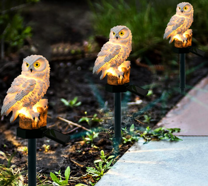 Garden light decor - Owl LED, solar charging