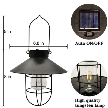 Outdoor Hanging Waterproof Solar Light Lantern