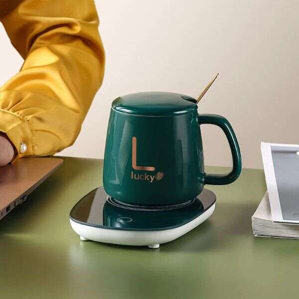 Luxury Cup and Heater Set