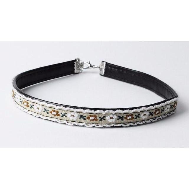 Embroidery  Bohemia Choker Necklace