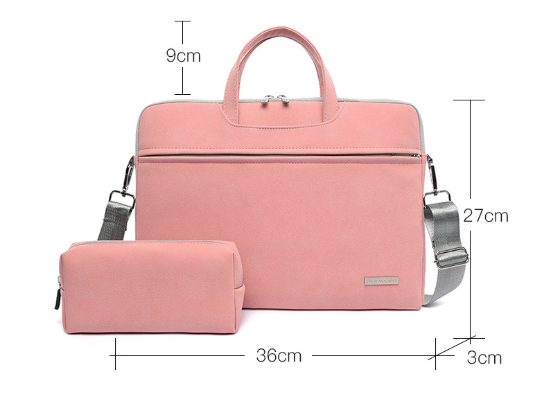 Leather Women's Laptop Notebook Bag