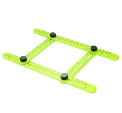 Multi-functional square ruler