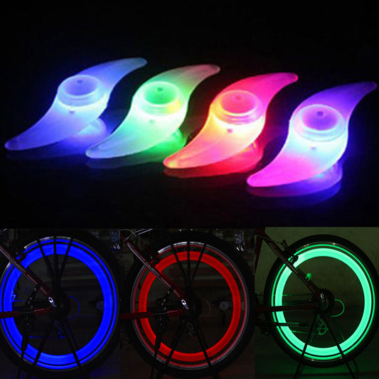 LED lamp for bicycle spokes