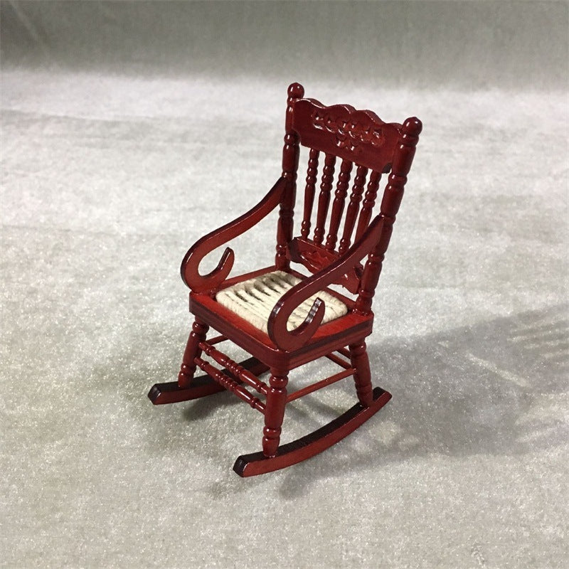 Rocking chair for knitting - mini furniture