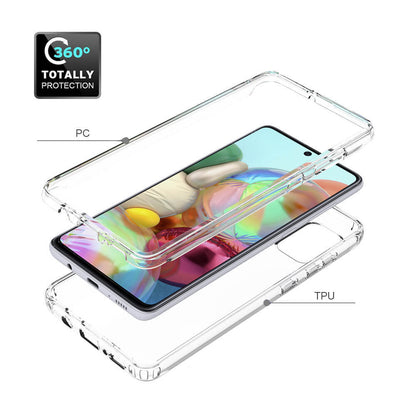 Transparent anti-drop phone case