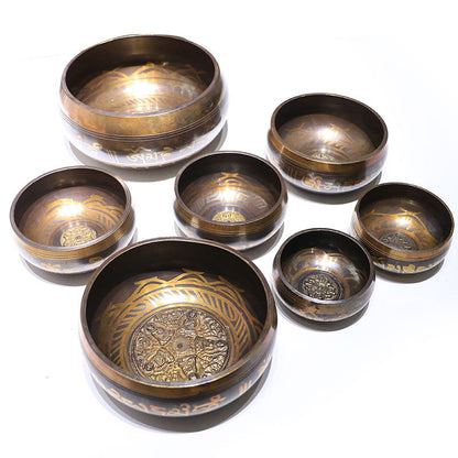 Buddha Yinbo Nibo Singing Bowl Yoga Meditation Chanting Meditation Sound Therapy Bowl