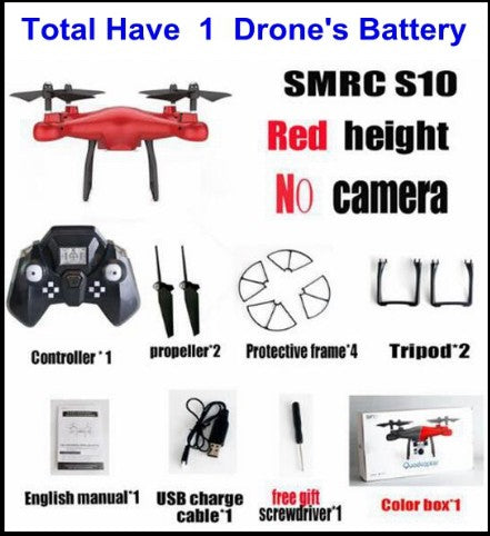 WiFi 2MP Camera With S10 SMRC FPV Quadcopter Drone UAV with Micro Remote Control