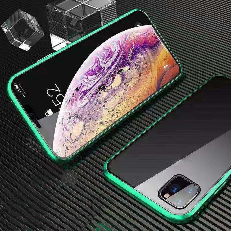 Magnetic Double-Sided Glass Case for iPhone