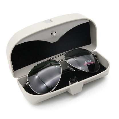 Car Glasses Case: Sun Visor Clip for Bills and Eyeglasses