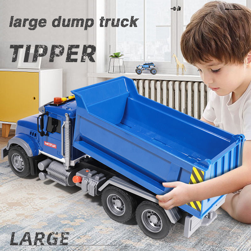 Oversized Dump Toy Construction Vehicle Model