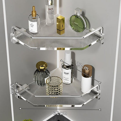 Acrylic Washroom Bathroom Shelving