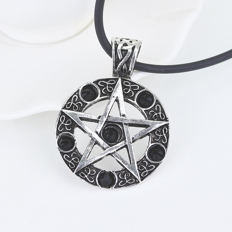 Evil Force Pentagram Necklace