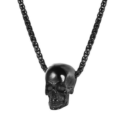 Stainless Steel Skull Necklace