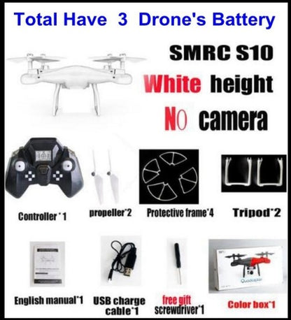 WiFi 2MP Camera With S10 SMRC FPV Quadcopter Drone UAV with Micro Remote Control