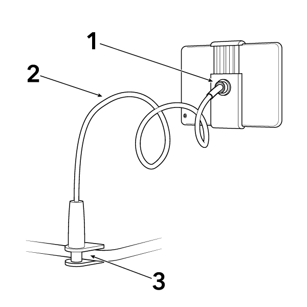 SpanPro - Long flexible phone mount