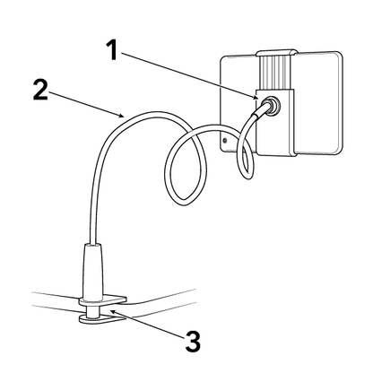 SpanPro - Long flexible phone mount