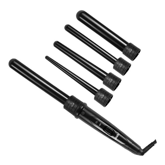 5 In 1 Tube Changing Curler Ceramic Spiral Hairdressing Tool