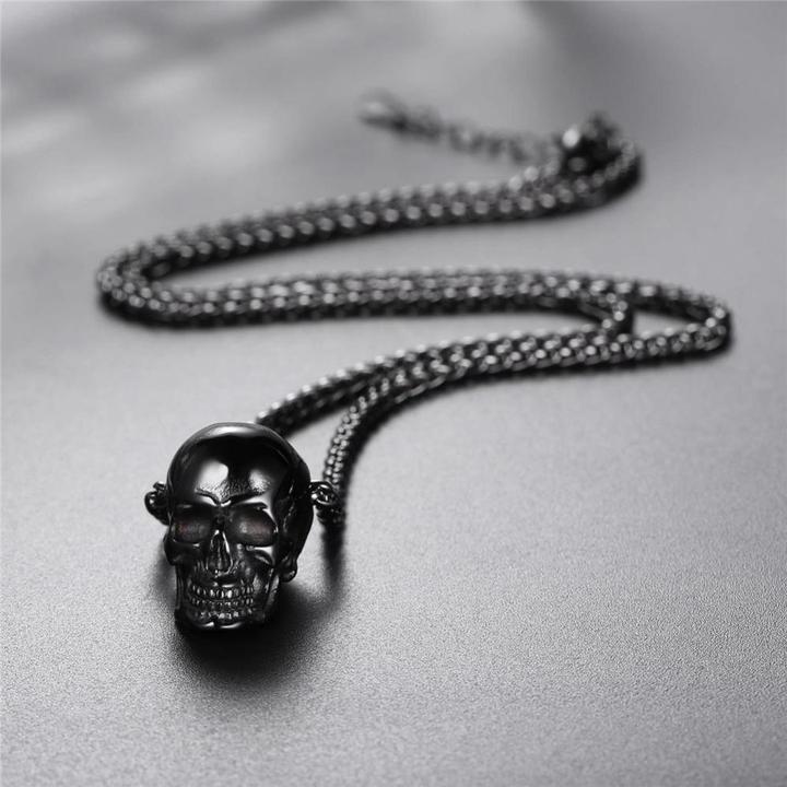 Stainless Steel Skull Necklace