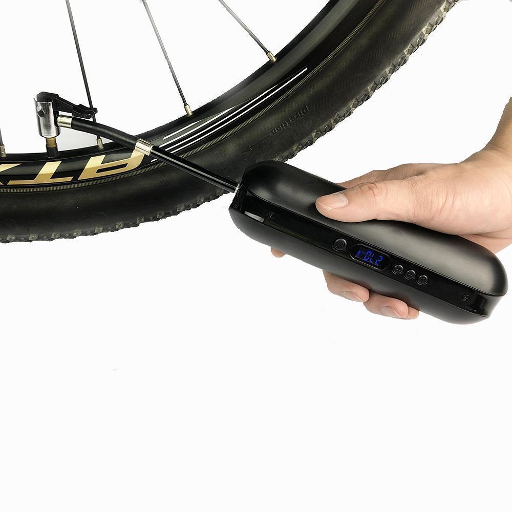 Cordless Electric Bike Inflator, Rechargeable