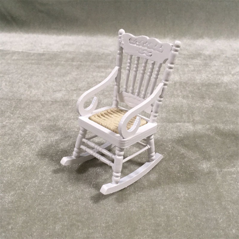 Rocking chair for knitting - mini furniture