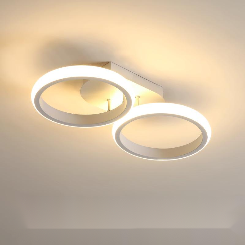 Modern Round Ceiling Lamp for Simple Aisle and Porch Lighting