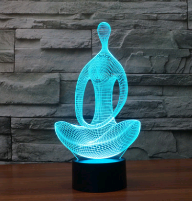 Acrylic Sculpture with 3D LED Lighting